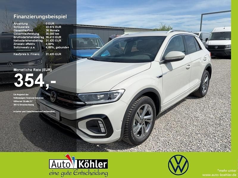 Ascotgrau Gebraucht 2025 VW T-Roc R-line SUV | 31.420 € (Superpreis) - Bild 1/3