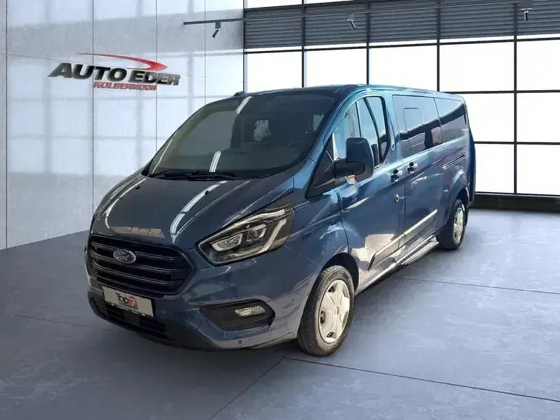 Gebraucht Ford Transit Custom Trend 170 PS (125 kW) 2021 Blau Van / Kleinbus