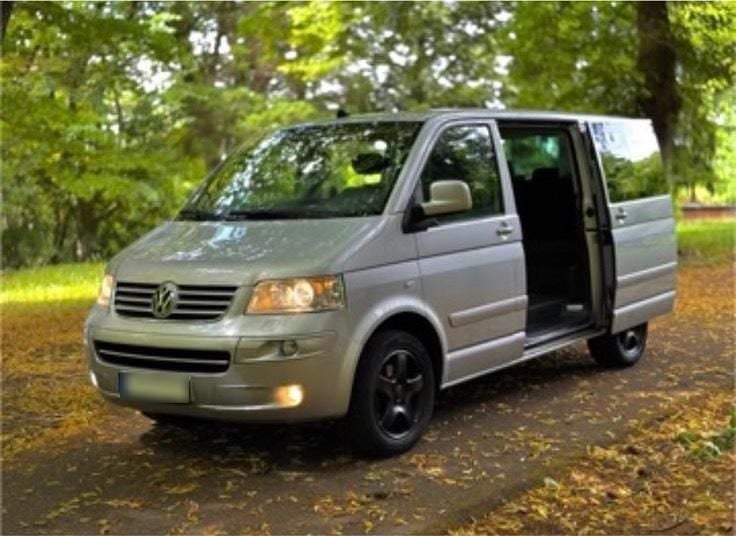Usata VW T5 174 CV (127 kW) 2003 Argento Furgone