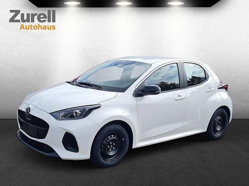 Lunar white Neu 2025 Mazda 2 Prime-Line Kleinwagen | 20.999 € (Fairer Preis) - Bild 1/4
