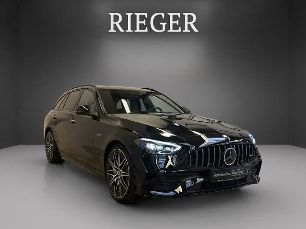 Gebraucht Mercedes C43 AMG AMG 421 PS (309 kW) 2024 Metalliclack obsidianschwarz (metallic) Kombi