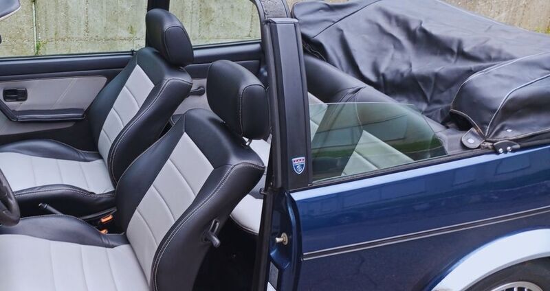 Gebraucht VW Golf Cabriolet 98 PS (72 kW) 1990 Blau Cabrio