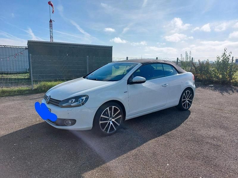 Gebraucht VW Golf Cabriolet 2014 Weiß Cabrio