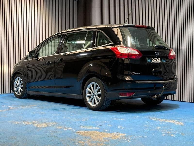 Gebraucht Ford Grand C-Max Titanium 150 PS (110 kW) 2016 Iridiumschwarz metallic Van / Kleinbus