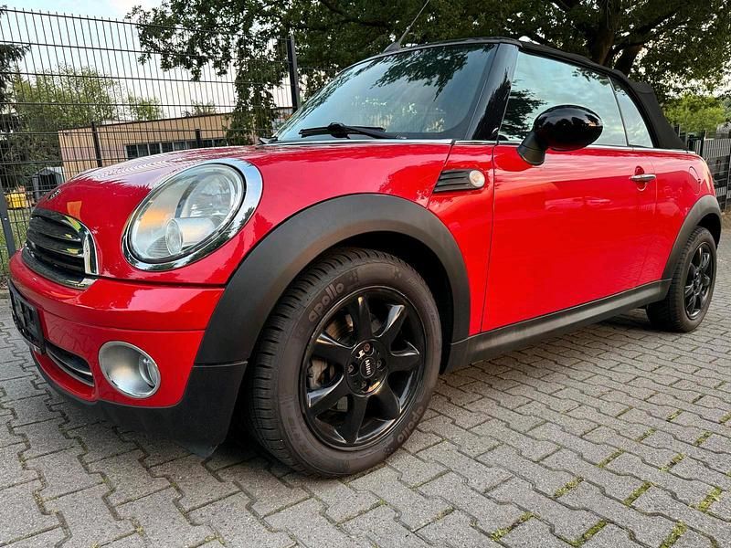 Rot Gebraucht 2009 Mini Cooper Cabriolet Cabrio | 5.200 € (Superpreis) - Bild 1/4