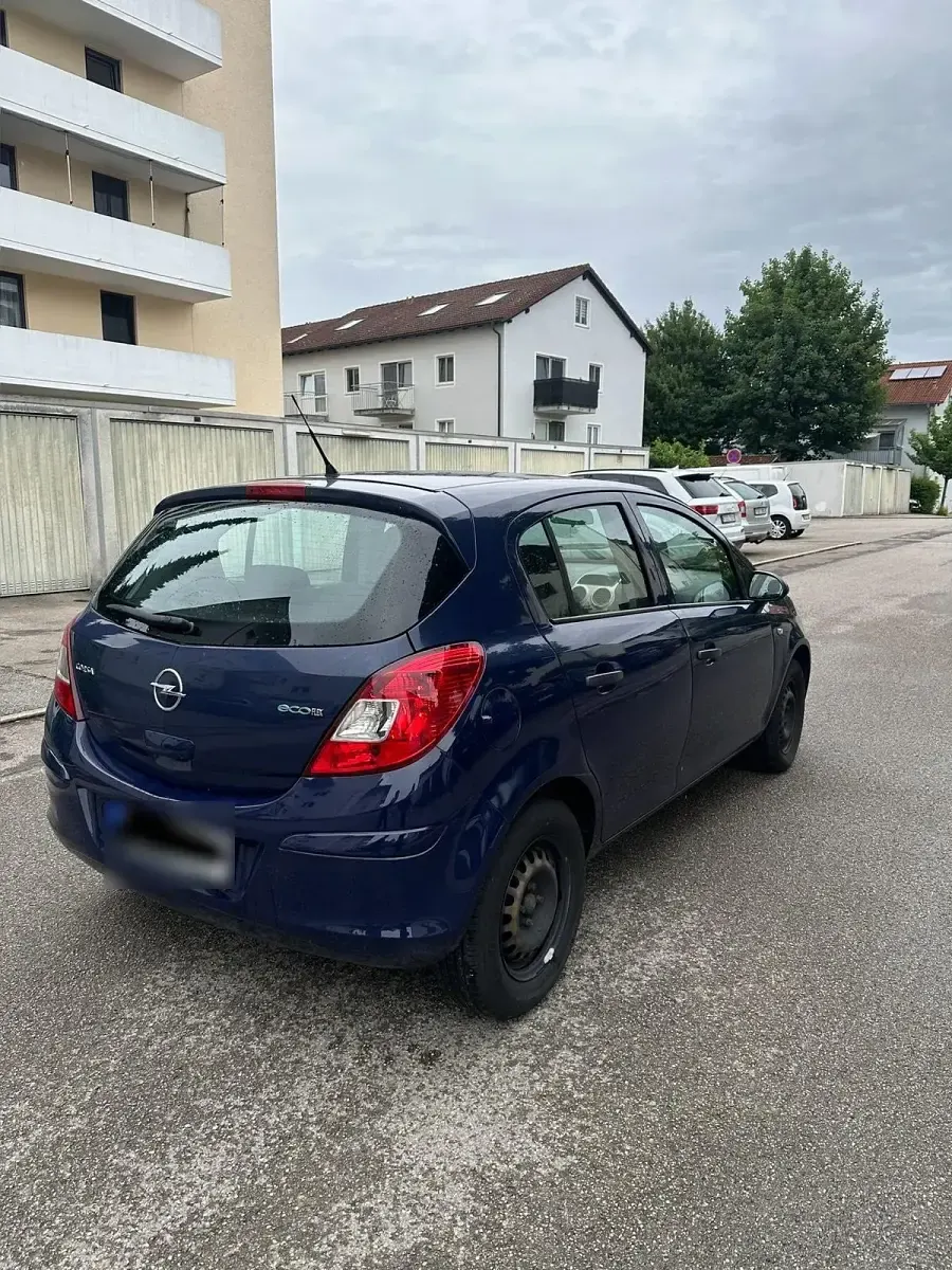 Gebraucht Opel Corsa 60 PS (44 kW) 2009 Blau Kleinwagen