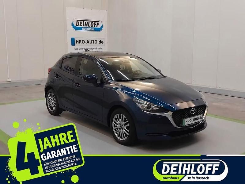 Blau Gebraucht 2021 Mazda 2 Kizoku Kleinwagen | 15.500 € (Fairer Preis) - Bild 1/4