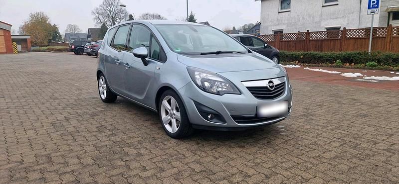 Gebraucht Opel Meriva 101 PS (74 kW) 2010 Grau Van / Kleinbus