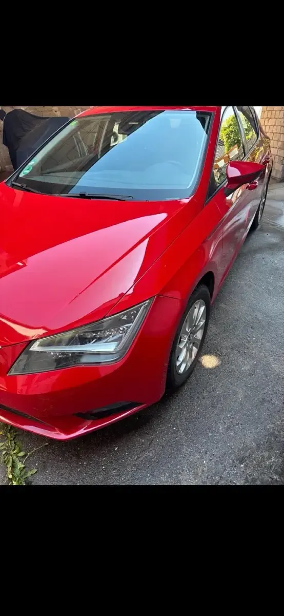 Gebraucht Seat Leon 110 PS (80 kW) 2015 Rot Kleinwagen