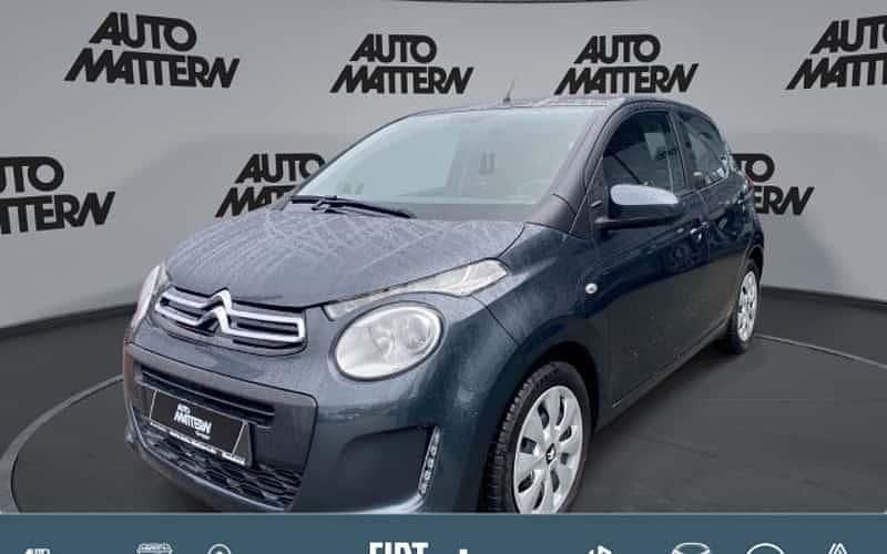 Schwarz Gebraucht 2021 Citroën C1 Feel Kleinwagen | 8.490 € (Superpreis) - Bild 1/4