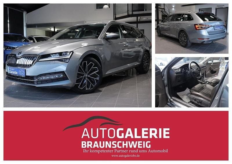Business grau metallic Gebraucht 2020 Skoda Superb LAURIN & KLEMENT Kombi | 21.950 € (Superpreis) - Bild 1/4