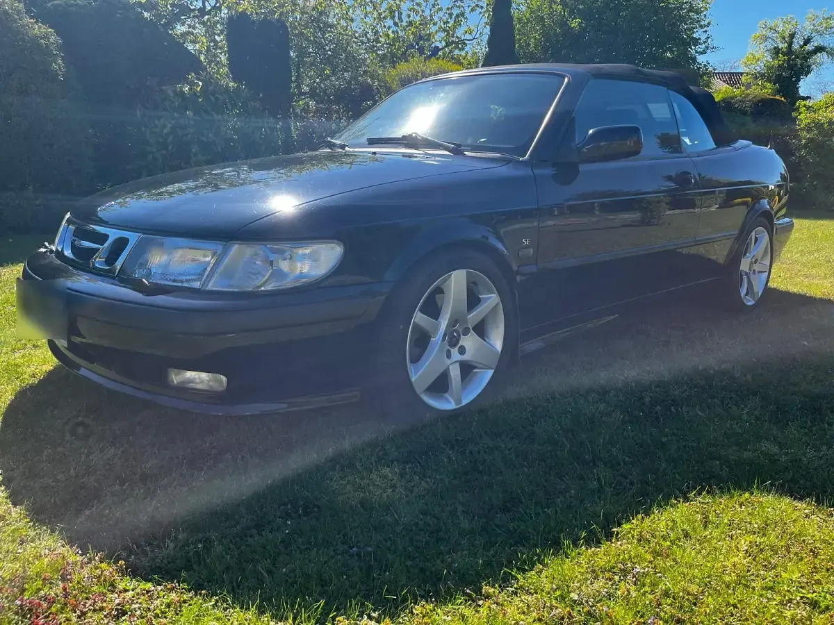 Gebraucht Saab 9-3 150 PS (110 kW) 2002 Schwarz Cabrio