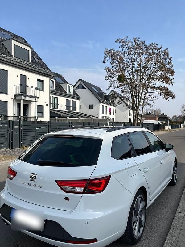 Gebraucht Seat Leon FR 2014 Weiß Kombi