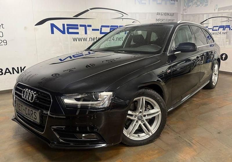 Schwarz Gebraucht 2013 Audi A4 S-Line Limousine | 11.950 € (Etwas zu teuer) - Bild 1/3