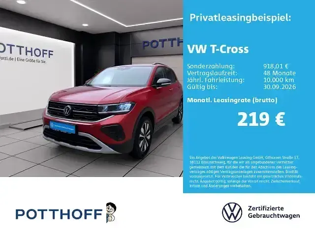 Gebraucht VW T-Cross Goal 116 PS (85 kW) 2025 SUV
