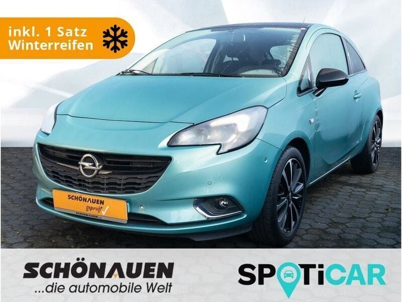 Gruen Gebraucht 2015 Opel Corsa Innovation Kleinwagen | 9.490 € (Etwas zu teuer) - Bild 1/4