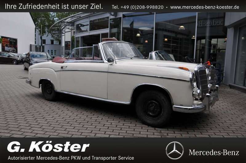 Gebraucht Mercedes 220 106 PS (77 kW) 1959 Weiß Cabrio
