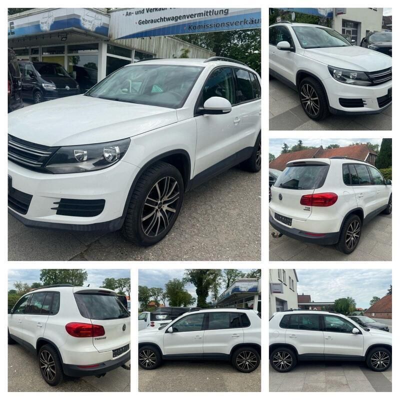 Gebraucht VW Tiguan Trendline 122 PS (89 kW) 2011 Weiß SUV