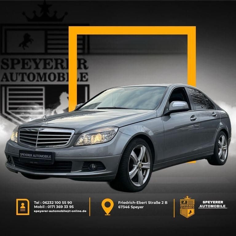 Palladiumsilber metalliclack Gebraucht 2008 Mercedes C180 Limousine | 4.999 € (Guter Preis) - Bild 1/4