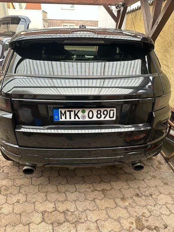 Schwarz Gebraucht 2015 Land Rover Range Rover evoque SUV | 21.900 € - Bild 1/4
