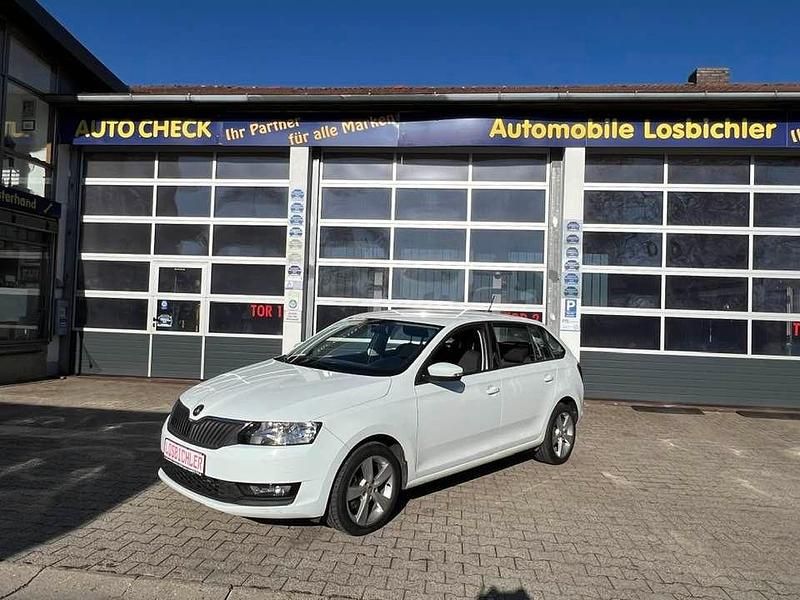 Gebraucht Skoda Rapid 110 PS (80 kW) 2018 Weiß Kleinwagen