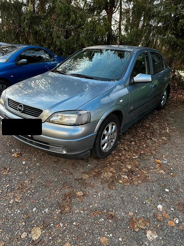 Silber Gebraucht 2003 Opel Astra Kleinwagen | 599 € (Superpreis) - Bild 1/4