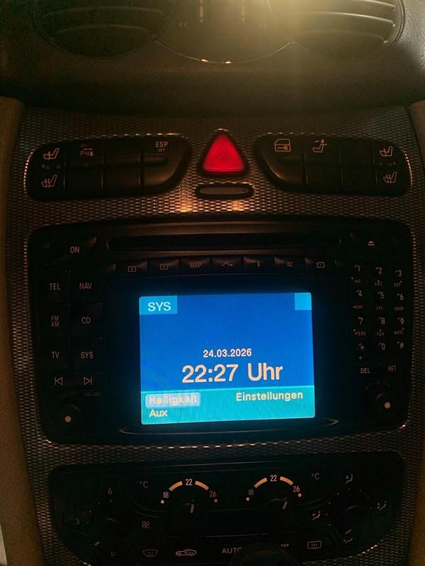 Gebraucht Mercedes CLK240 170 PS (125 kW) 2003 Blau Coupé