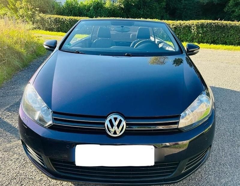 Violet Gebraucht 2012 VW Golf Cabriolet Cabrio | 5.490 € (Guter Preis) - Bild 1/4