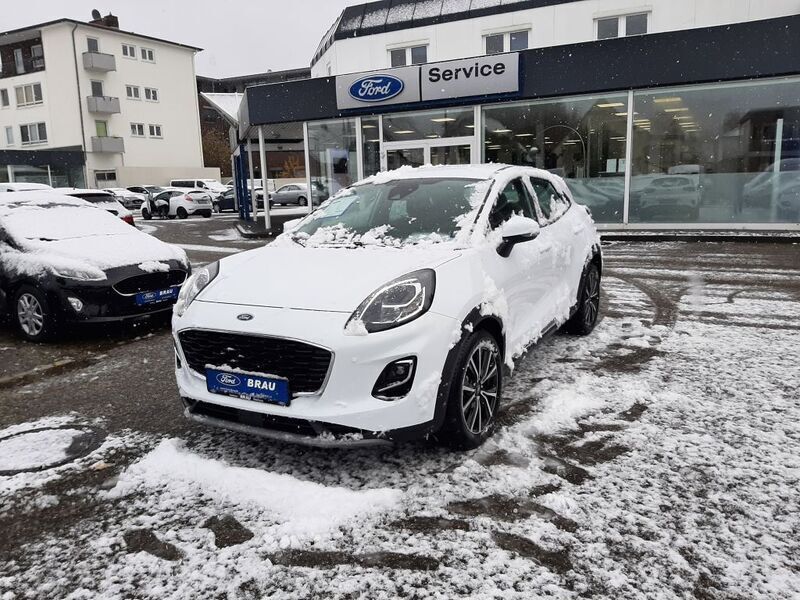 Weiß Gebraucht 2023 Ford Puma Titanium SUV | 22.990 € (Fairer Preis) - Bild 1/4