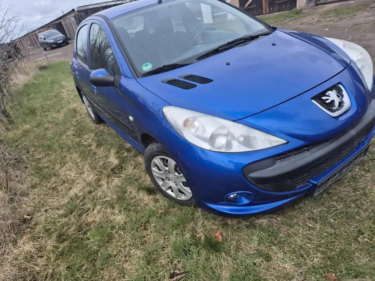 Gebraucht Peugeot 206+ 73 PS (53 kW) 2011 Blau Kleinwagen