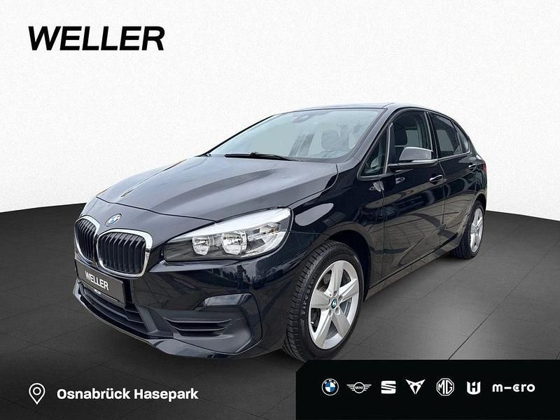 Schwarz (schwarz) Gebraucht 2019 BMW 218 Active Tourer Advantage Van / Kleinbus | 16.990 € (Fairer Preis) - Bild 1/4