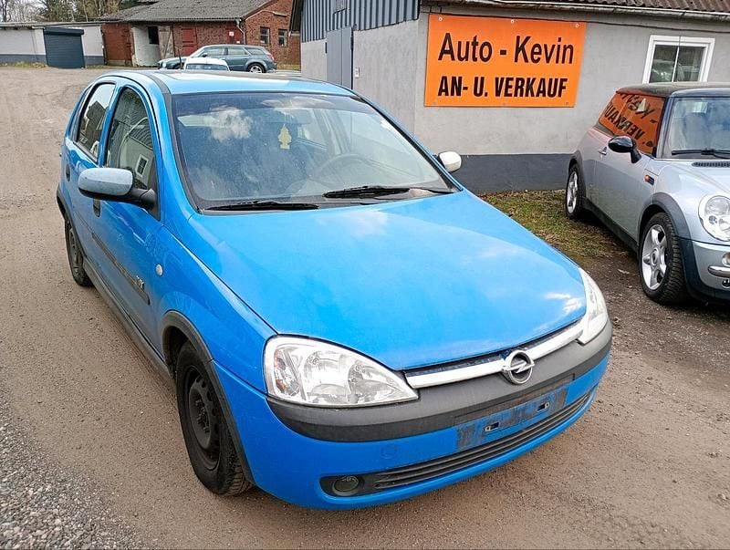 Gebraucht Opel Corsa 58 PS (42 kW) 2003 Blau Kleinwagen