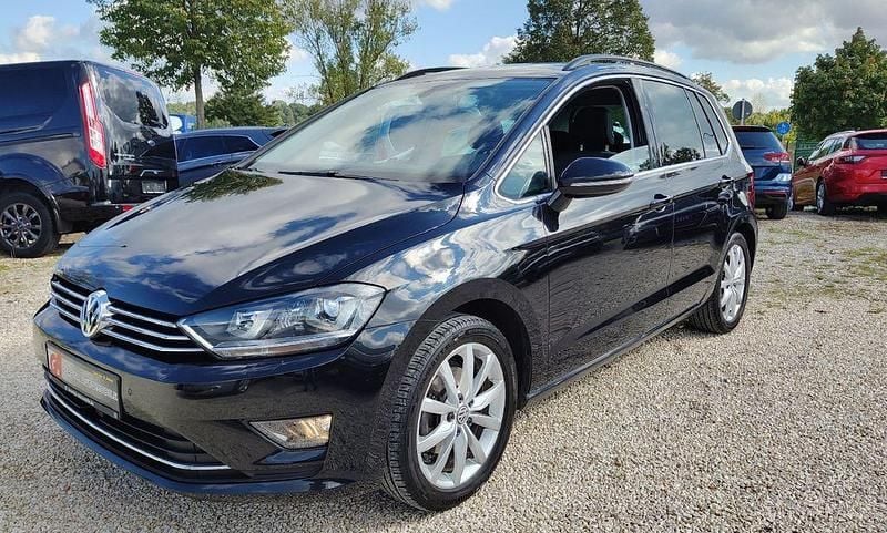 Schwarz Gebraucht 2014 VW Golf Sportsvan Highline Van / Kleinbus | 11.700 € (Fairer Preis) - Bild 1/4