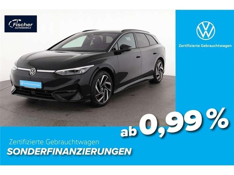 Grenadillschwarz metallic Gebraucht 2024 VW ID.7 Pro Limousine | 49.940 € (Fairer Preis) - Bild 1/3