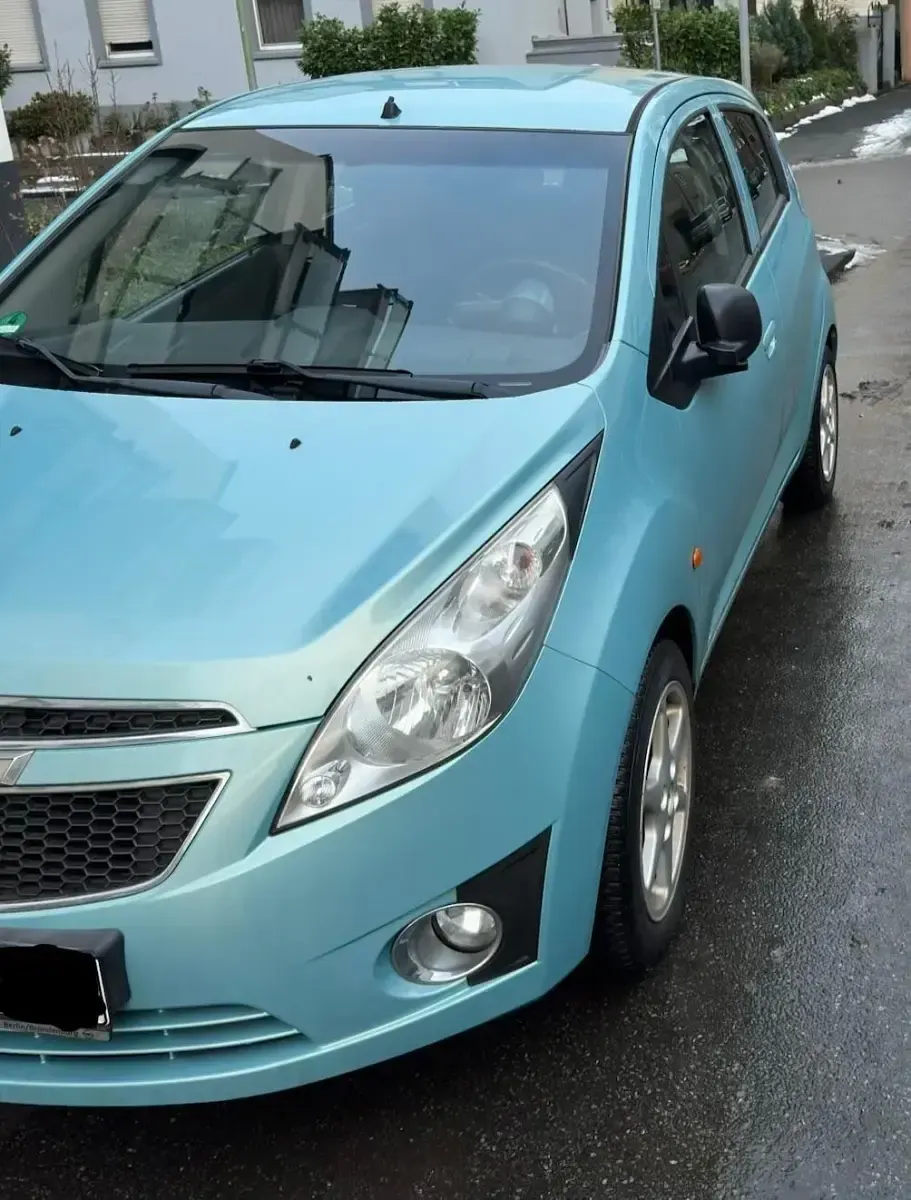 Gebraucht Chevrolet Spark 68 PS (50 kW) 2010 Grün Kleinwagen