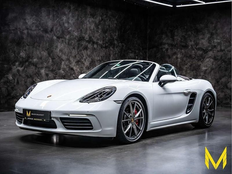 Pure white Gebraucht 2017 Porsche Boxster S Sport Cabrio | 55.555 € (Fairer Preis) - Bild 1/4