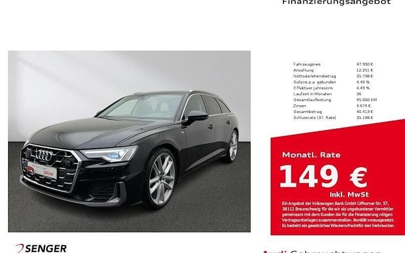 Gebraucht Audi A6 Design 163 PS (119 kW) 2025 Schwarz Kombi