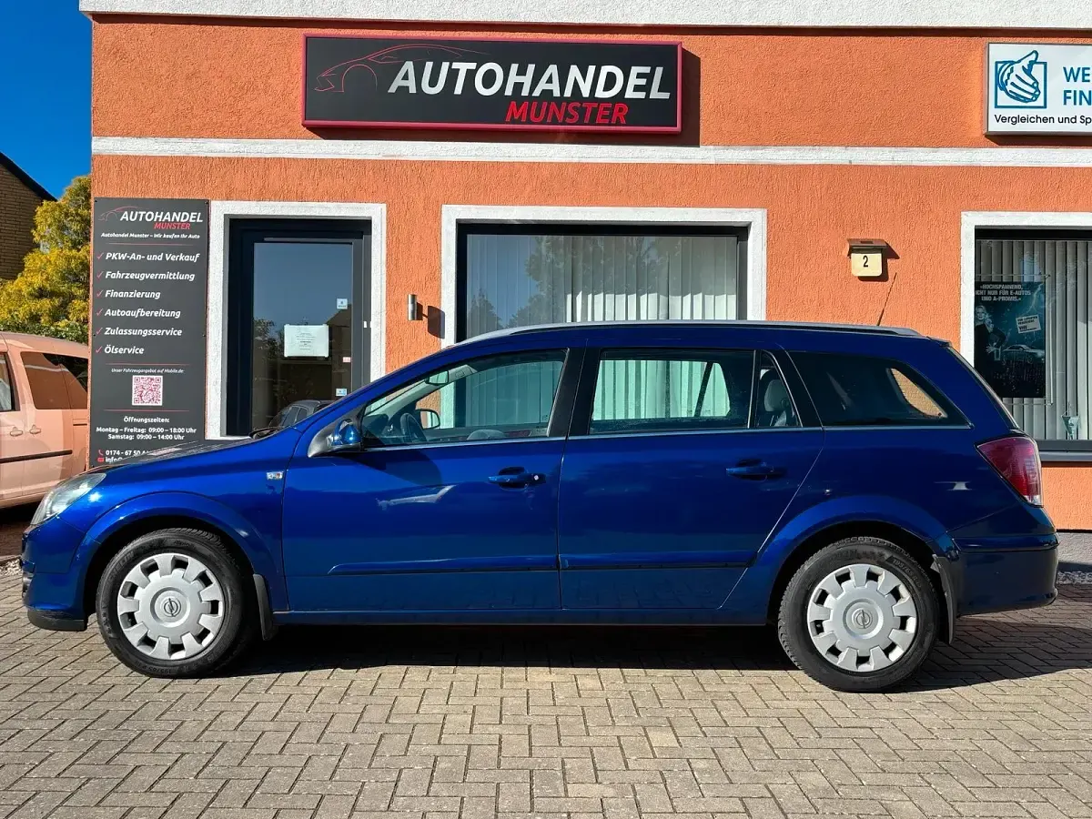 Gebraucht Opel Astra 125 PS (91 kW) 2005 Blau Kombi