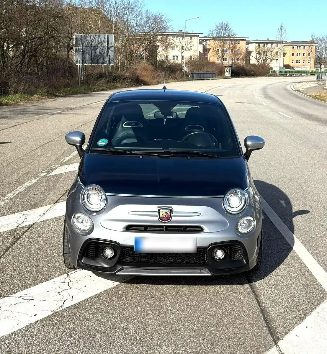 Gebraucht Abarth 695 180 PS (132 kW) 2018 Blau Kleinwagen