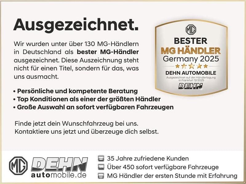 Gebraucht MG ZS Luxury 112 PS (82 kW) 2023 Weiß SUV