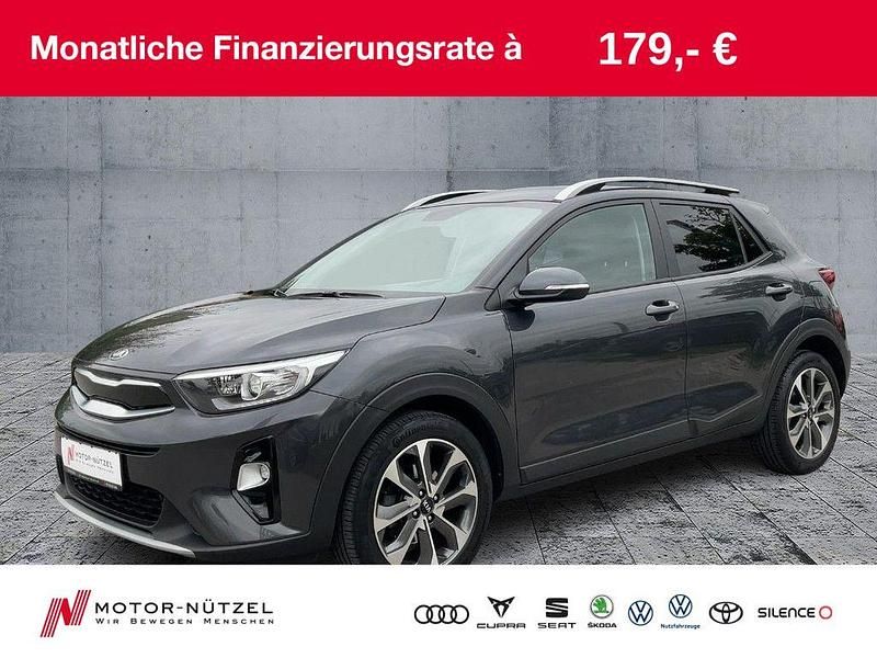 Grau Gebraucht 2019 Kia Stonic Vision SUV | 13.430 € (Fairer Preis) - Bild 1/4