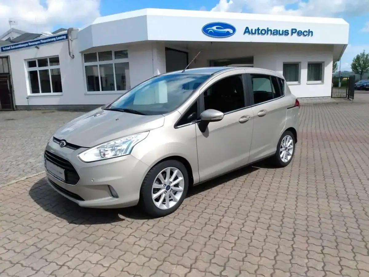 Gebraucht Ford B-MAX Titanium 101 PS (74 kW) 2016 Titansilbermetallic Van / Kleinbus