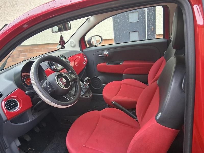 Gebraucht Fiat 500 2008 Rot Kleinwagen