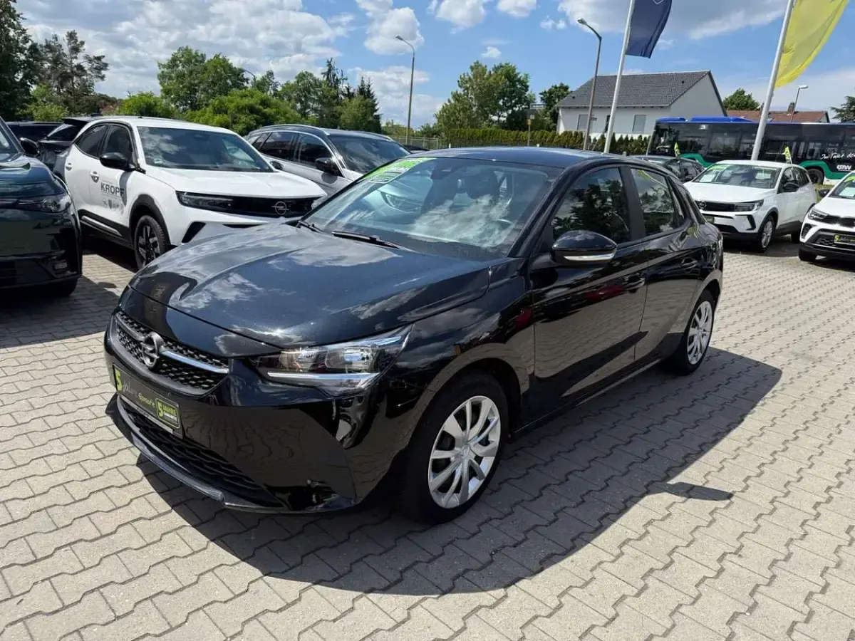 Gebraucht Opel Corsa Edition 101 PS (74 kW) 2022 Karbon schwarz Kleinwagen