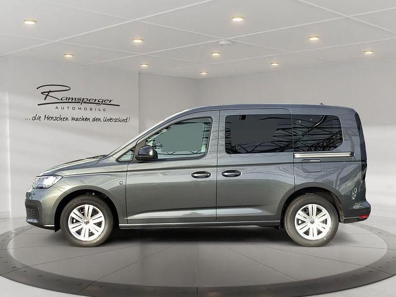 Neu VW Caddy Basis 116 PS (85 kW) 2025 Grau (indiumgrau metallic) Van / Kleinbus