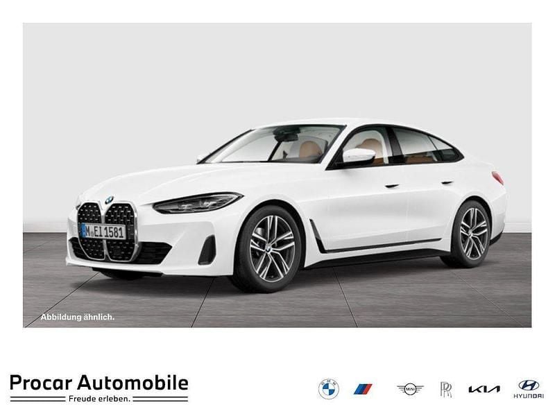 Weiß Gebraucht 2022 BMW 420 Gran Coupé Sport Line Coupé | 35.580 € (Fairer Preis) - Bild 1/3