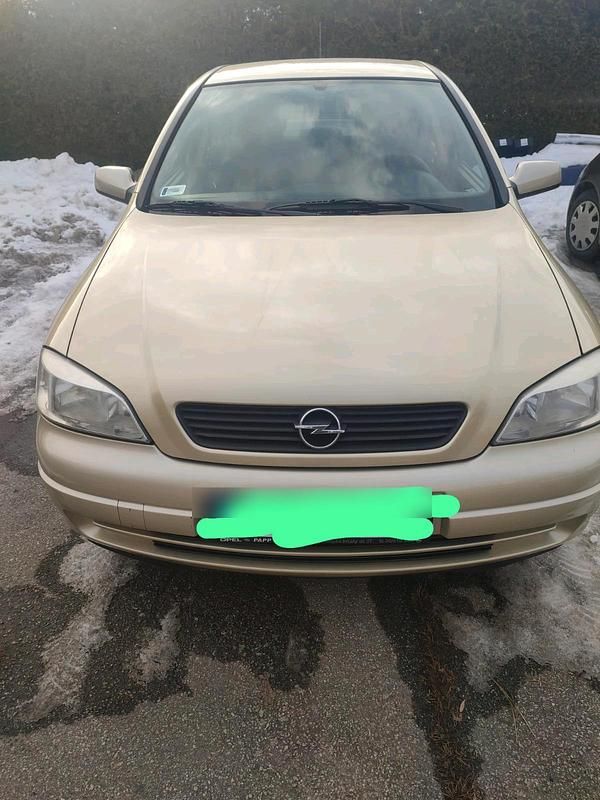 Beige Gebraucht 2005 Opel Astra Kleinwagen | 1.000 € (Guter Preis) - Bild 1/4