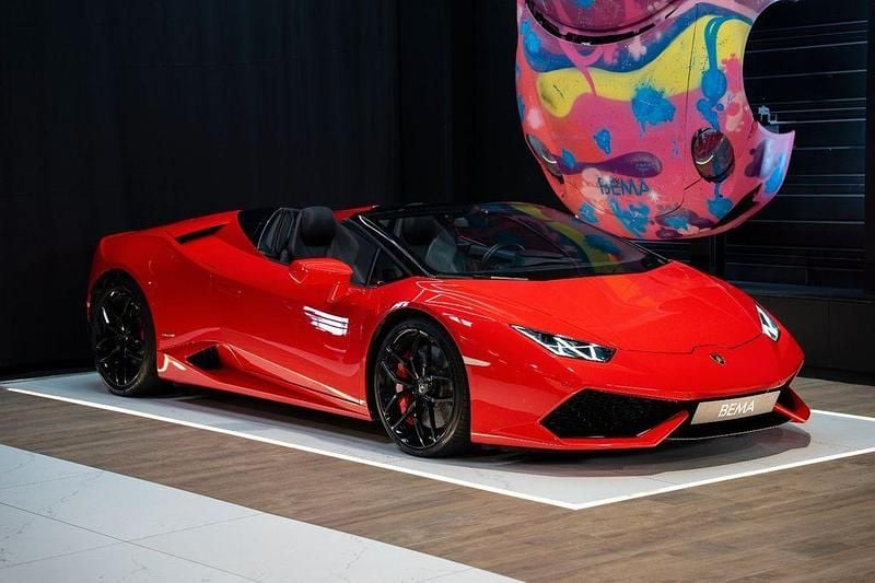 Gebraucht Lamborghini Huracán 610 PS (448 kW) 2018 Rot Cabrio