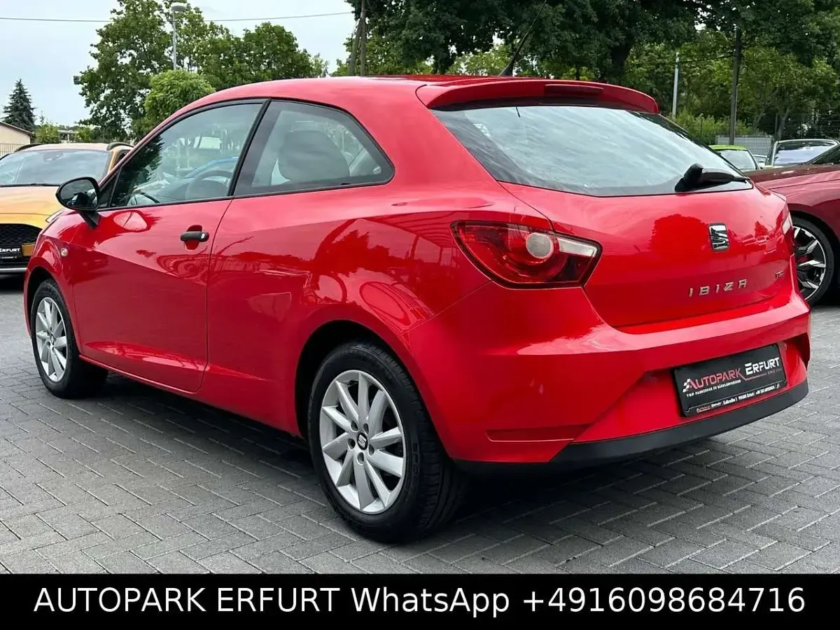 Gebraucht Seat Ibiza SC Reference 90 PS (66 kW) 2015 Rot Kleinwagen