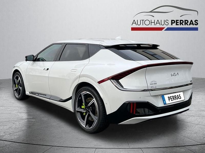 Gebraucht Kia EV6 GT 430 kW (585 PS) 2022 Weiß snow white pearl metallic SUV